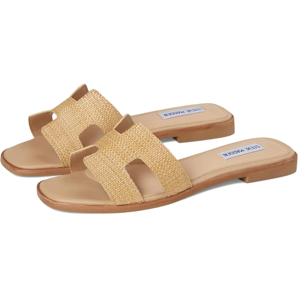 Steven New York‎ Women's Raffia Sandals Size 8.5 Beach Resort Vacation